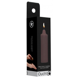 Bougie WAX Arôme Chocolat 12cm 2