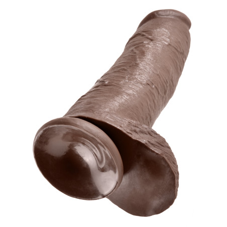 Gros gode King Cock de 31cm avec couleur marron comme la bite Black
