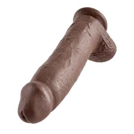 Gros gode King Cock de 31cm avec couleur marron comme la bite Black