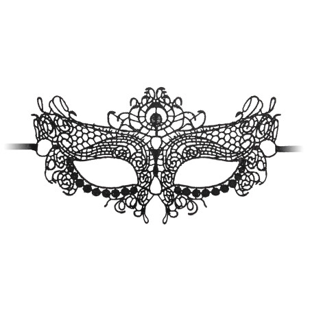 Masque Dentelle élégant QUEEN LACE Noir