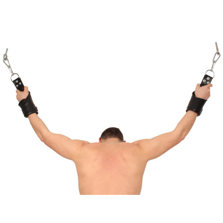 Menottes suspension en cuir - Mains-Pieds