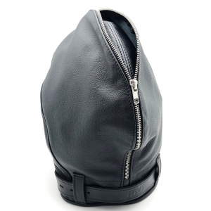 Cagoule sensorielle en cuir NO SENSOR Noir
