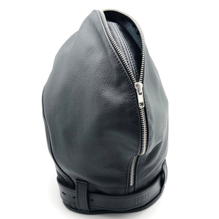 Cagoule sensorielle en cuir NO SENSOR Noir