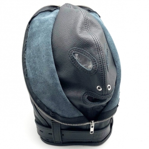 Cagoule sensorielle en cuir NO SENSOR Noir