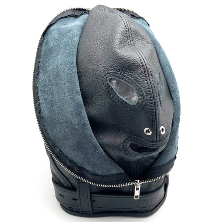 Cagoule sensorielle en cuir NO SENSOR Noir