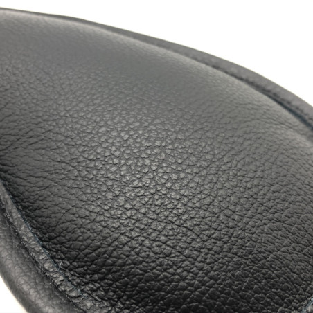 Masque en cuir rembourré BLING UP Noir