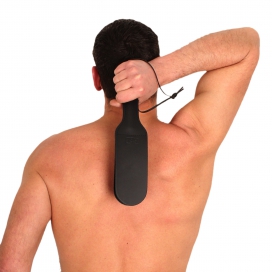 Paddle en cuir DOUBLE 31cm 2