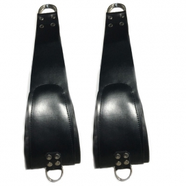 set de 2 Supports pieds en cuir pour sling + 2 mousquetons - 60cm -  The Red 2