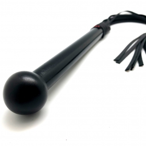 Martinet Lanières Cuir avec Manche en Bois 75 cm