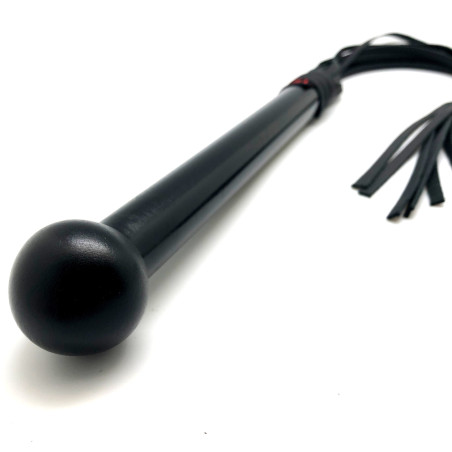 Martinet Lanières Cuir avec Manche en Bois 75 cm