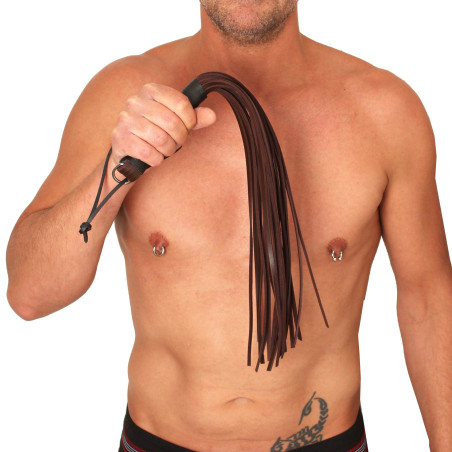 Martinet Lanières en cuir Marron 50 cm