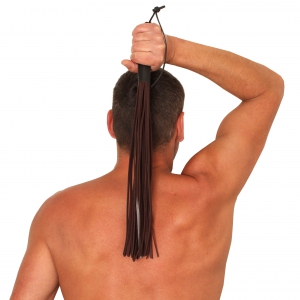 Martinet Lanières en cuir Marron 50 cm