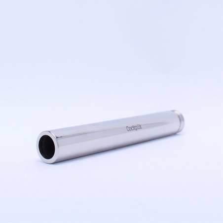Embout de lavement en métal LONG STEEL 15 x 2.5cm