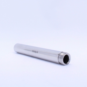 Embout de lavement en métal LONG STEEL 15 x 2.5cm