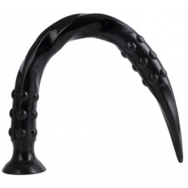 Gode long POINTED TWIST M 50 x 4 cm Noir 2