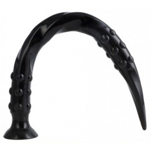 Gode long POINTED TWIST S 40 x 3 Noir