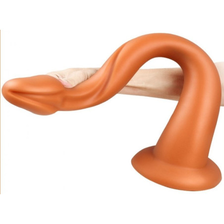 Gode long WHALE DILDO M 40 x 5.5 cm | Pointe 4.6 cm