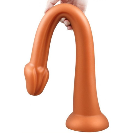 Gode long WHALE DILDO M 40 x 5.5 cm | Pointe 4.6 cm