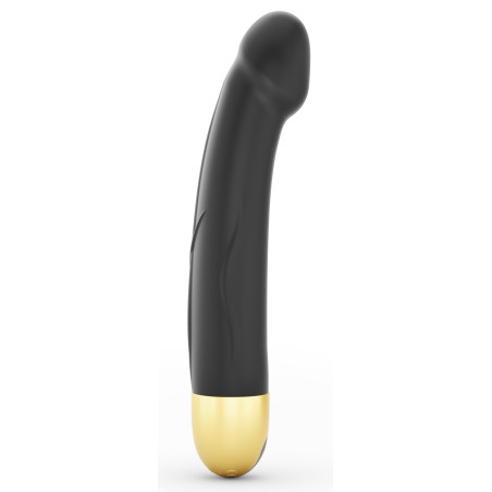 Gode vibrant REAL VIBRATION M 18 x 3.7 cm Noir