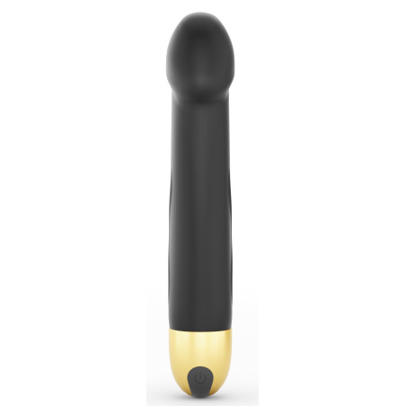 Gode vibrant REAL VIBRATION M 18 x 3.7 cm Noir