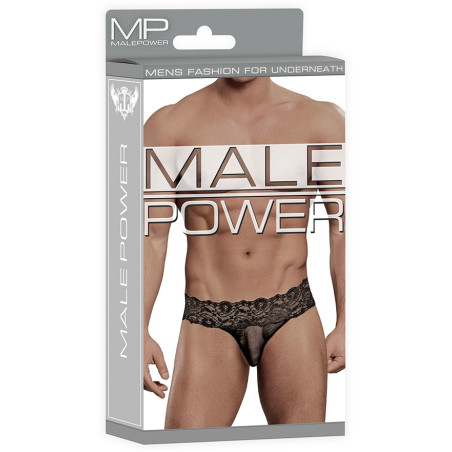 Micro Thong SCANDAL LACE Noir