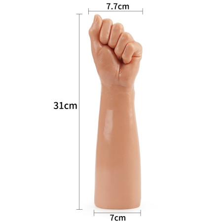 Bras de fist pour insertio anale 30 cm par 7.5cm de large