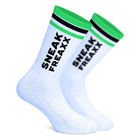 Chaussettes DIRTY Blanc-Vert