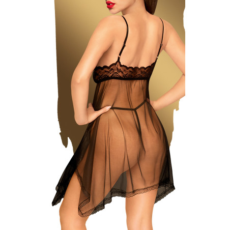 Nuisette Naughty doll - Noire