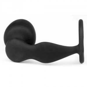 Plug et Cockring en silicone pour double plaisir anal et sur le sexe
