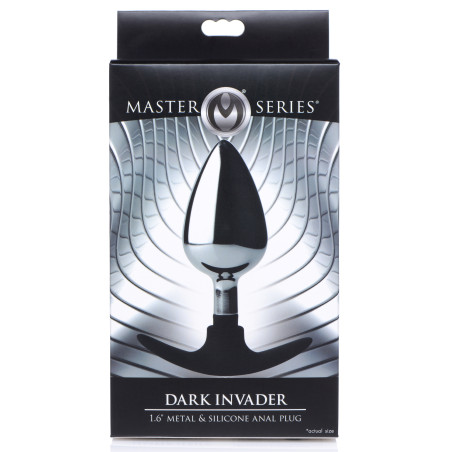 Plug en métal DARK INVADER L 9 x 4.1 cm