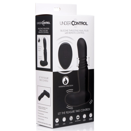 Stimulateur prostatique avec poussée THRUST CONTROL 12.5 x 3 cm