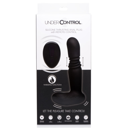 Stimulateur prostatique avec poussée THRUST CONTROL 12.5 x 3 cm