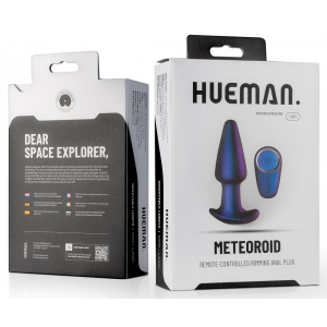 Plug vibrant Silicone METEOROID Hueman 11 x 4.5cm
