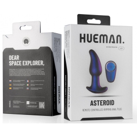 Plug Vibrant Silicone ASTEROID Hueman 11 x 4.3cm 2