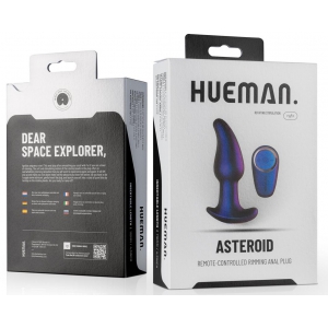 Plug Vibrant Silicone ASTEROID Hueman 11 x 4.3cm