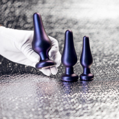 Pack de 3 Plugs Silicone COMETS Hueman