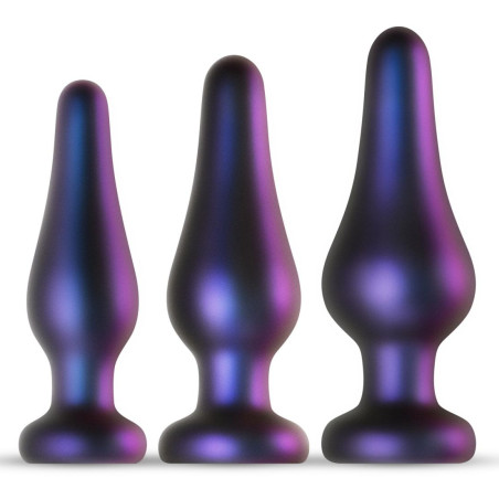 Pack de 3 Plugs Silicone COMETS Hueman