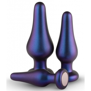 Pack de 3 Plugs Silicone COMETS Hueman