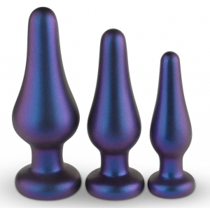 Pack de 3 Plugs Silicone COMETS Hueman