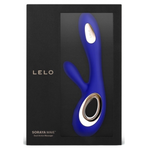 Vibromasseur SORAYA WAVE 22 x 3.8 cm Bleu nuit
