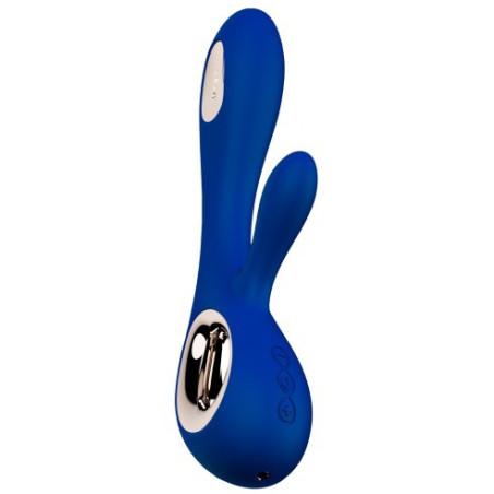 Vibromasseur SORAYA WAVE 22 x 3.8 cm Bleu nuit