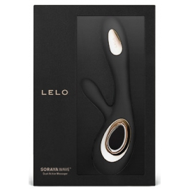 Vibromasseur SORAYA WAVE 22 x 3.8 cm Noir 2