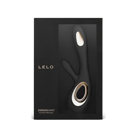 Vibromasseur SORAYA WAVE 22 x 3.8 cm Noir