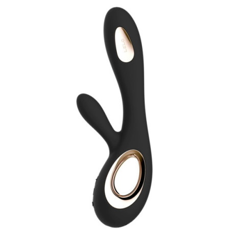 Vibromasseur SORAYA WAVE 22 x 3.8 cm Noir