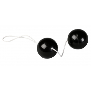 Boules anales DUO ORGASMUS Noires de 3.3 cm