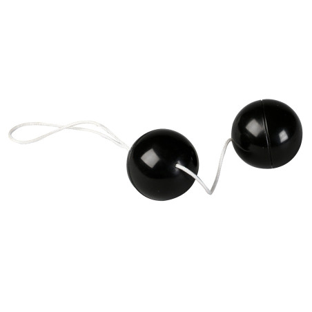 Boules anales DUO ORGASMUS Noires de 3.3 cm