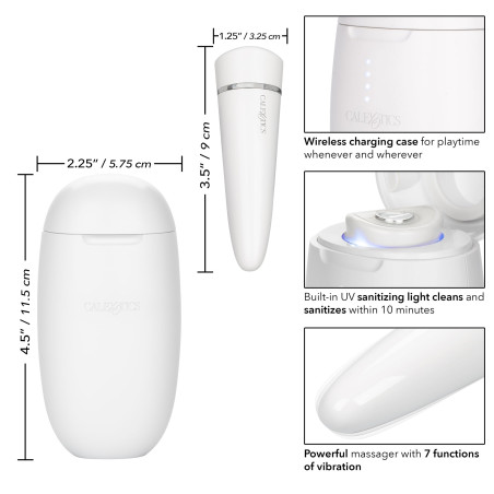 Stimulateur de clitoris MY POD 7.5 x 2.5cm Blanc