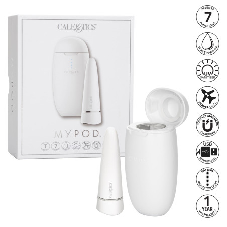 Stimulateur de clitoris MY POD 7.5 x 2.5cm Blanc