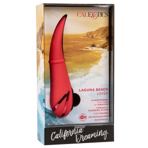 Stimulateur de clitoris LAGUNA BEACH 18cm  Rouge
