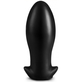 Plug Silicone SAURUS EGG M 12 x 5.3cm Noir 2